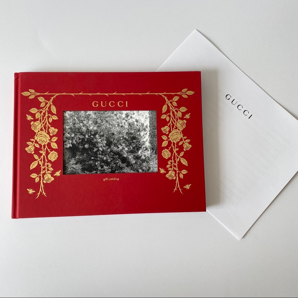 Gucci Gift Catalog Book